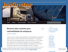 Tablet Screenshot of gristecblog.wordpress.com