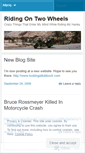 Mobile Screenshot of harleyultrarider.wordpress.com