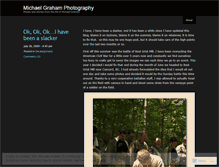 Tablet Screenshot of mcgphotography.wordpress.com