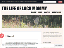 Tablet Screenshot of lockmommy.wordpress.com