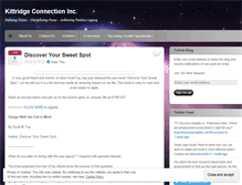 Tablet Screenshot of kittridgeconnection.wordpress.com