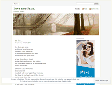 Tablet Screenshot of loveuflor.wordpress.com