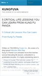 Mobile Screenshot of kungfuva.wordpress.com