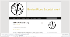 Desktop Screenshot of goldenpipesentertainment.wordpress.com