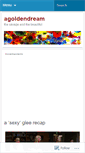 Mobile Screenshot of agoldendream.wordpress.com