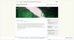 Desktop Screenshot of gileswhitaker.wordpress.com