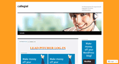 Desktop Screenshot of callegial.wordpress.com