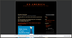 Desktop Screenshot of examerica.wordpress.com