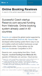 Mobile Screenshot of onlinebookingreviews.wordpress.com