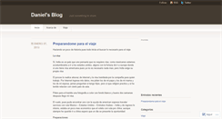 Desktop Screenshot of danielog76.wordpress.com