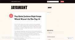 Desktop Screenshot of jayawant.wordpress.com