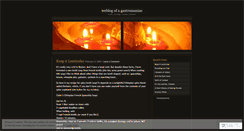 Desktop Screenshot of gastromaniac.wordpress.com