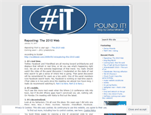 Tablet Screenshot of poundit.wordpress.com