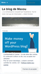Mobile Screenshot of maxoujedi.wordpress.com