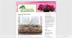 Desktop Screenshot of highlandgardengals.wordpress.com