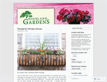 Tablet Screenshot of highlandgardengals.wordpress.com