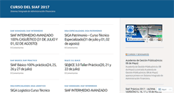 Desktop Screenshot of cursosiaf.wordpress.com