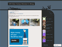 Tablet Screenshot of campshower.wordpress.com