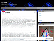 Tablet Screenshot of jaycee68.wordpress.com