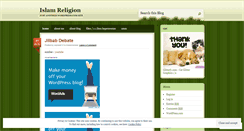 Desktop Screenshot of nazidah13.wordpress.com