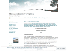 Tablet Screenshot of massagesolutionslv.wordpress.com