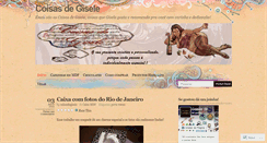 Desktop Screenshot of coisasdegisele.wordpress.com