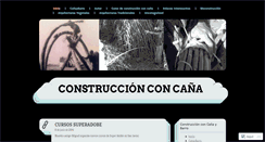 Desktop Screenshot of construccionconcanya.wordpress.com