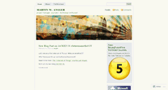 Desktop Screenshot of angler.wordpress.com