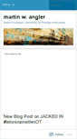 Mobile Screenshot of angler.wordpress.com