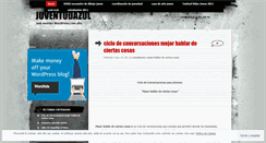 Desktop Screenshot of juventudazul.wordpress.com