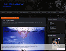 Tablet Screenshot of humhainazadar.wordpress.com