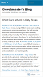 Mobile Screenshot of okwebmaster.wordpress.com