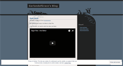 Desktop Screenshot of garlandofgrace.wordpress.com