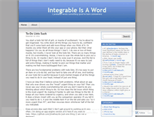 Tablet Screenshot of joblivious.wordpress.com