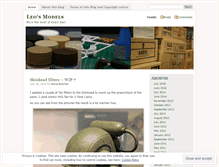 Tablet Screenshot of leosmodels.wordpress.com