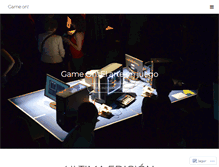 Tablet Screenshot of gameonexperience.wordpress.com