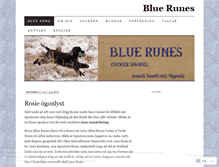 Tablet Screenshot of bluerunes.wordpress.com