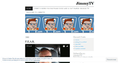 Desktop Screenshot of jimmytv.wordpress.com