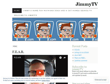 Tablet Screenshot of jimmytv.wordpress.com