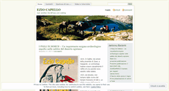 Desktop Screenshot of eziocapello.wordpress.com