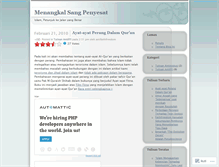 Tablet Screenshot of antifaithfreedom.wordpress.com