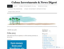 Tablet Screenshot of cubaninvestments.wordpress.com