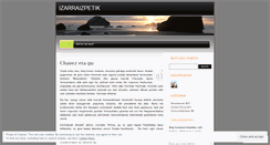 Desktop Screenshot of ibanarregi.wordpress.com