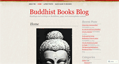 Desktop Screenshot of buddhistbooksblog.wordpress.com