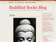 Tablet Screenshot of buddhistbooksblog.wordpress.com