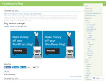 Tablet Screenshot of ciscofriend.wordpress.com