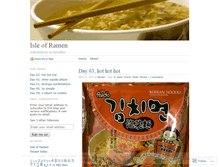 Tablet Screenshot of isleoframen.wordpress.com