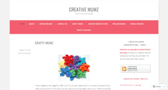 Desktop Screenshot of creativemumz.wordpress.com