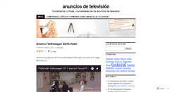 Desktop Screenshot of anunciostv.wordpress.com