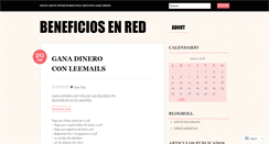 Desktop Screenshot of beneficiosenred.wordpress.com